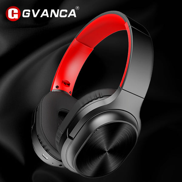 GVANCA G2 Wireless Bluetooth5.0 Headphone Super HiFi Deep Bass Headset 30 Hours Playtime Support TF Card