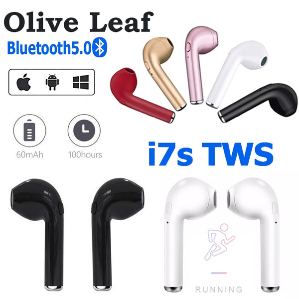 i7s TWS Wireless headphones Bluetooth headset mini earpieces sport earbuds in ear music Earphones Works on all smartphones phone