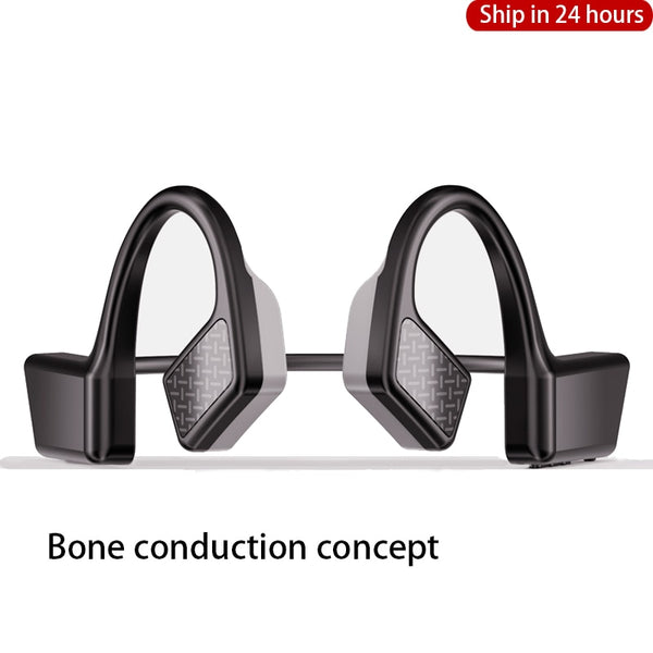 2020 New Headphones With Bone Conduction Earphones Bluetooth Earphone Wireless Blutooth Headset TWS Sports Waterproof Earbuds