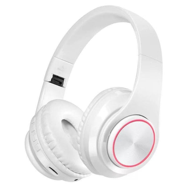 B39 bluetooth headphones wireless Portable Folding Support TF Card Built-in FM mp3 player With LED Colorful Breathing Lights