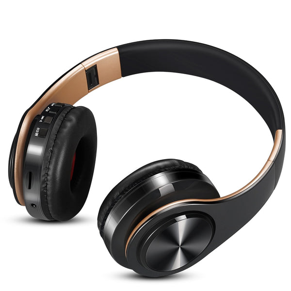 Factory supply Wireless Bluetooth headphone stereo headset music earphone support SD card with mic for mobile ipad iphone huawei