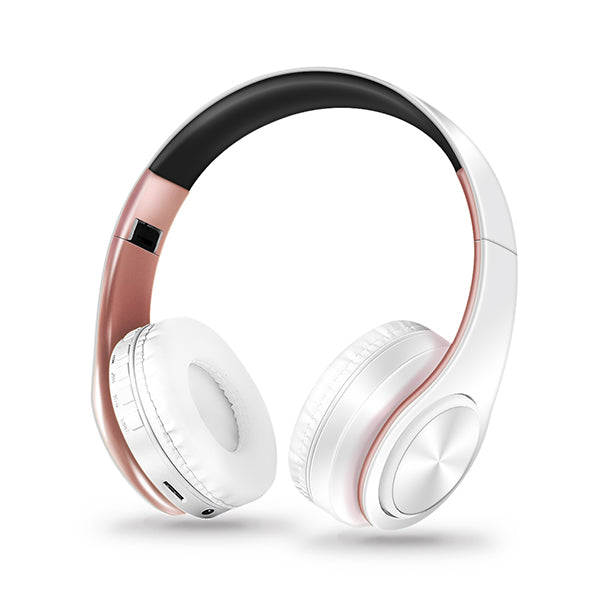 Factory supply Wireless Bluetooth headphone stereo headset music earphone support SD card with mic for mobile ipad iphone huawei
