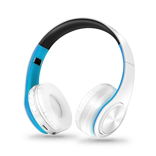 Factory supply Wireless Bluetooth headphone stereo headset music earphone support SD card with mic for mobile ipad iphone huawei