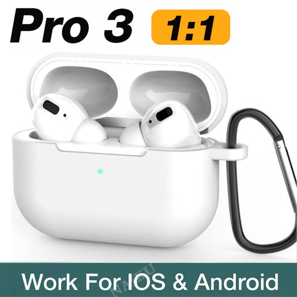 NAIKU Original Air pro 3 TWS 1:1 Clone Airpodering Bluetooth Earphone Wireless Headphones Earbuds Stereo Headset PK  i12 i90000